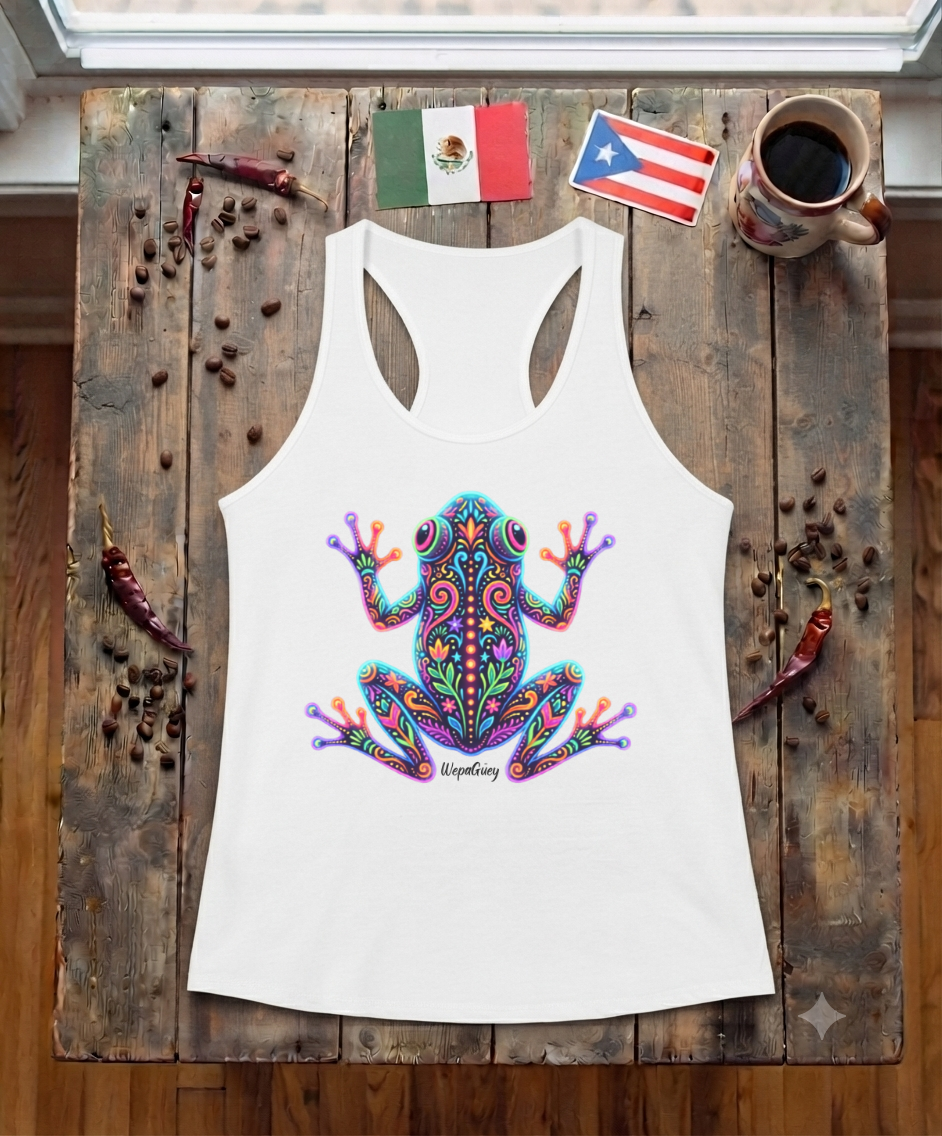 'Coqui Alebrije' Racerback Tank
