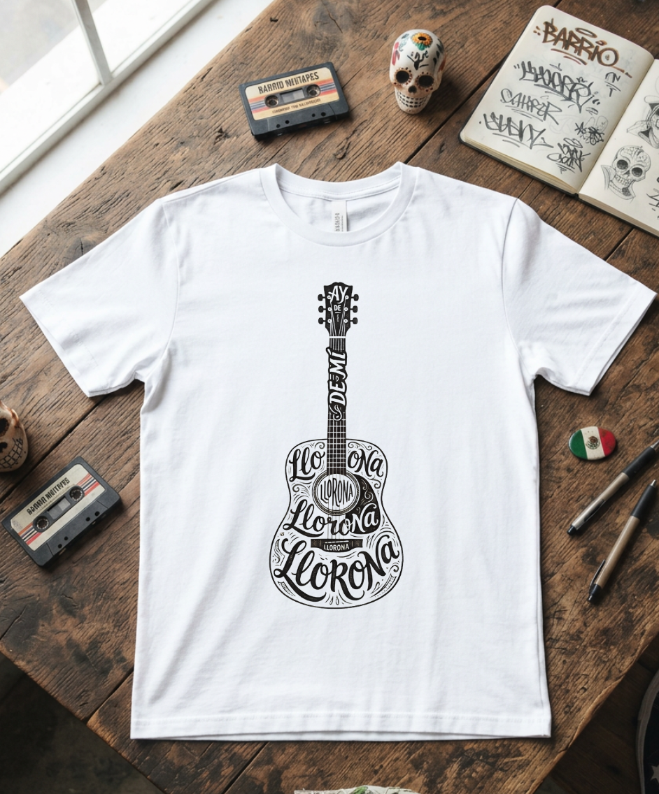 "La Llorona Guitar" T-Shirt