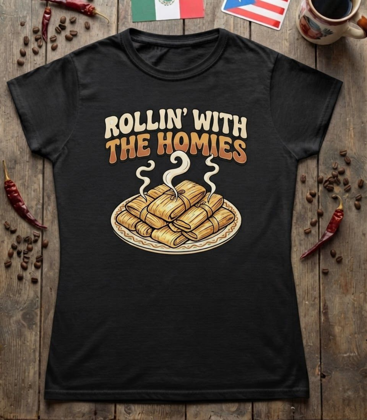 'Rollin' With The Homies' Womens Cut