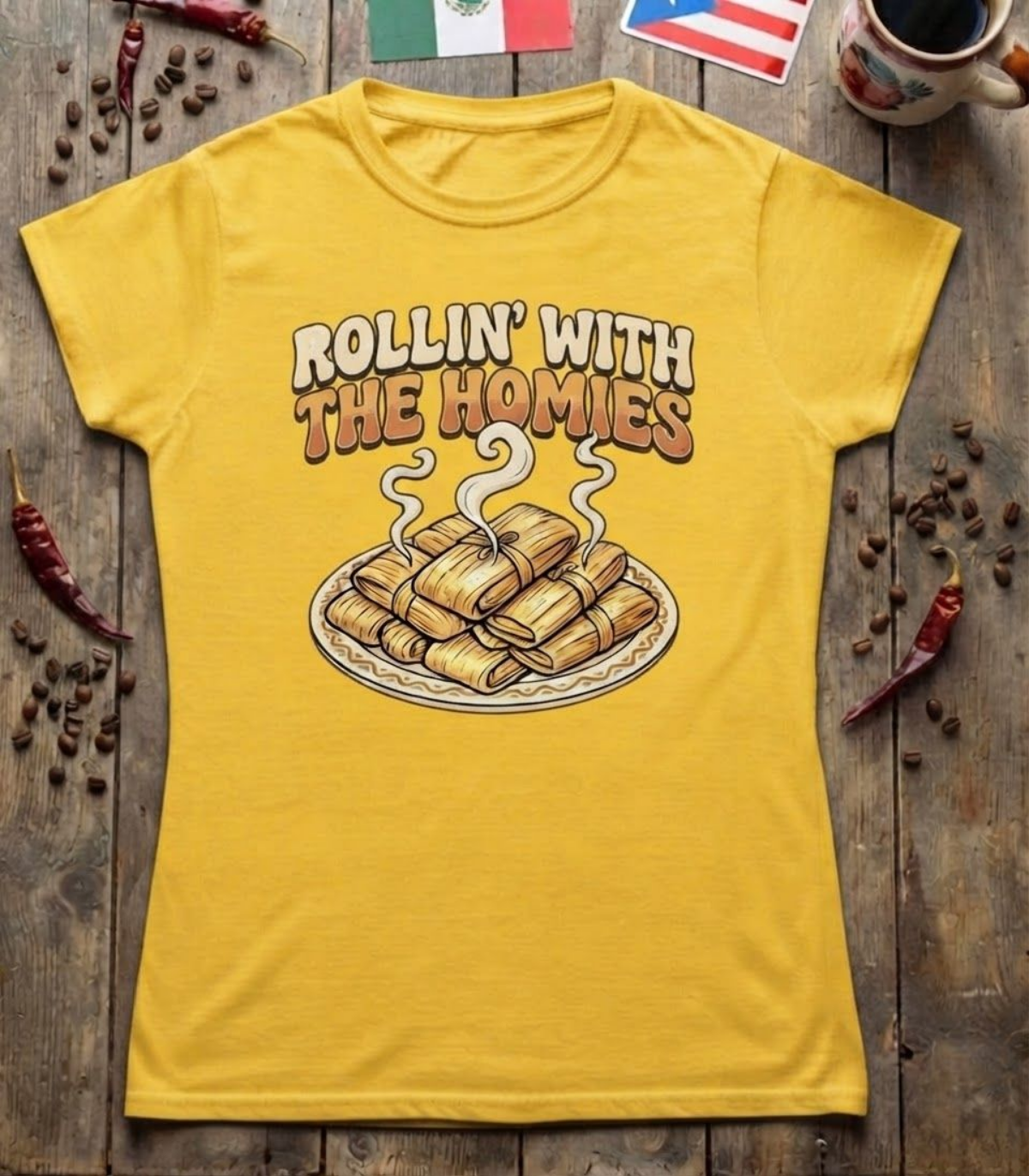 'Rollin' With The Homies' Womens Cut