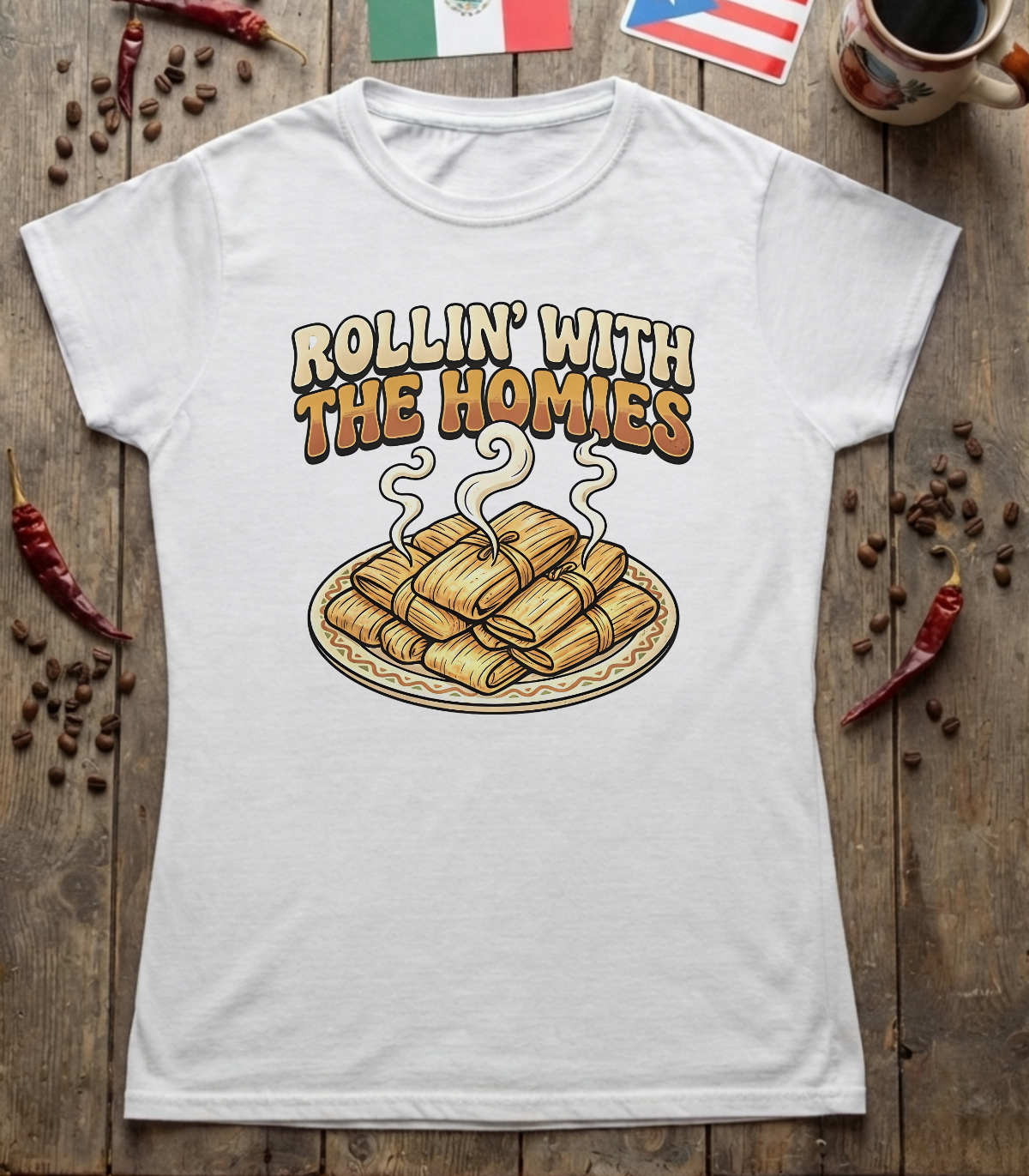 'Rollin' With The Homies' Womens Cut