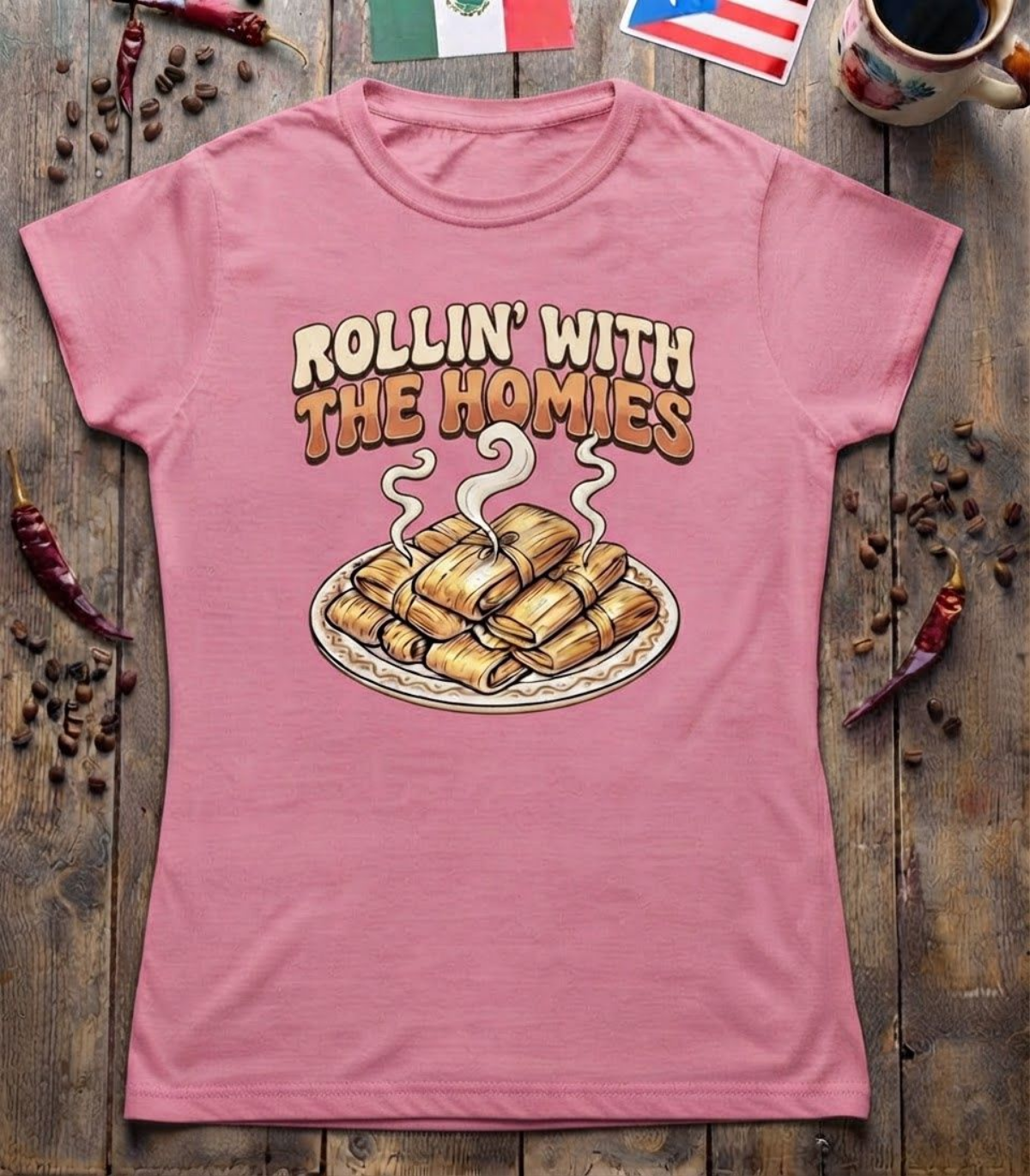 'Rollin' With The Homies' Womens Cut