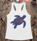 'Turtle Alebrije' Racerback Tank