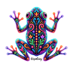 'Coqui Alebrije' Racerback Tank