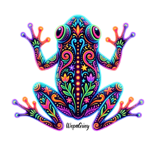 'Coqui Alebrije' Racerback Tank