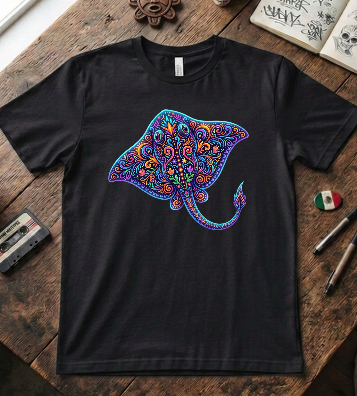 'Stingray Alebrije' T-Shirt