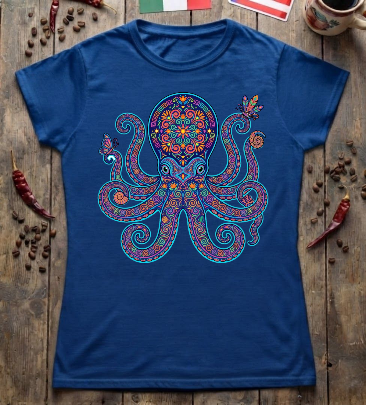 'Octa Alebrije' Womens Cut