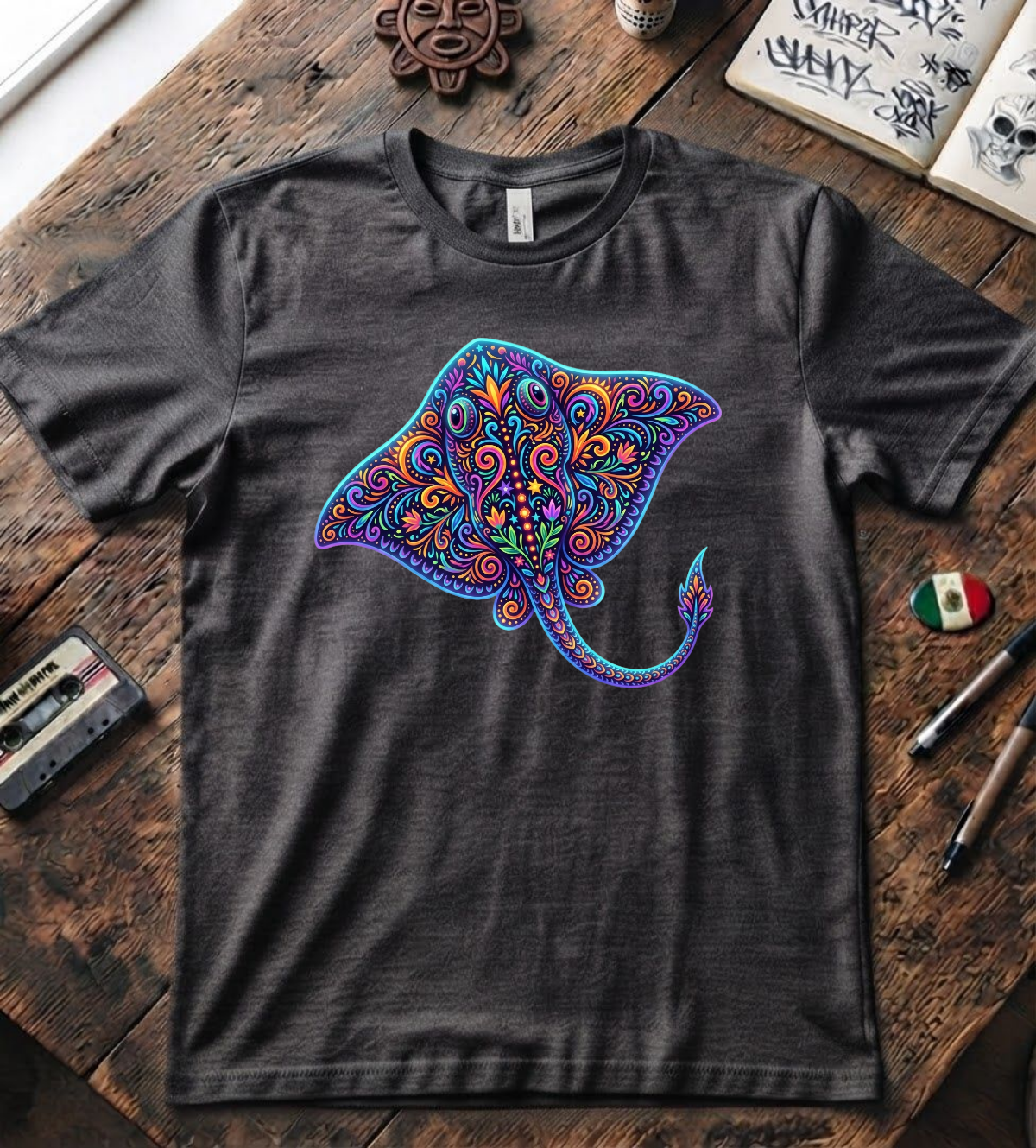 'Stingray Alebrije' T-Shirt