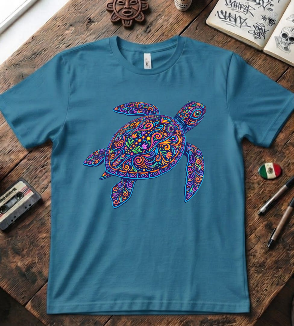 'Turtle Alebrije' T-Shirt