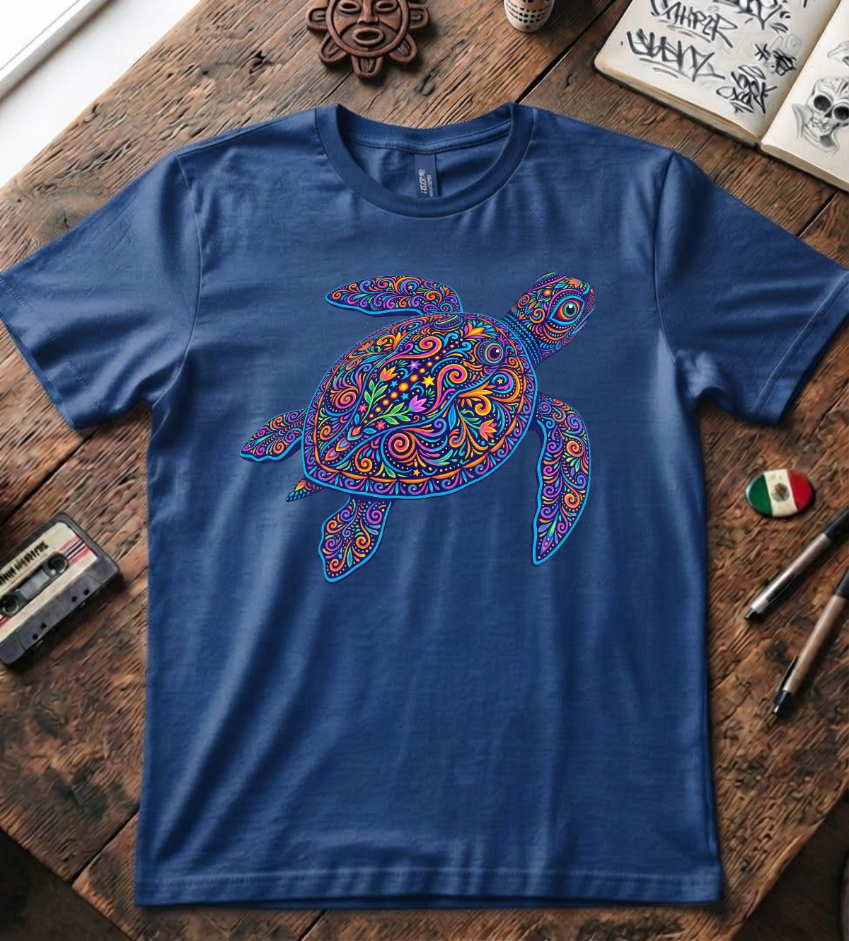 'Turtle Alebrije' T-Shirt