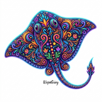 'Stingray Alebrije' T-Shirt