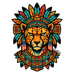 El Jaguar — Aztec Warrior T-Shirt