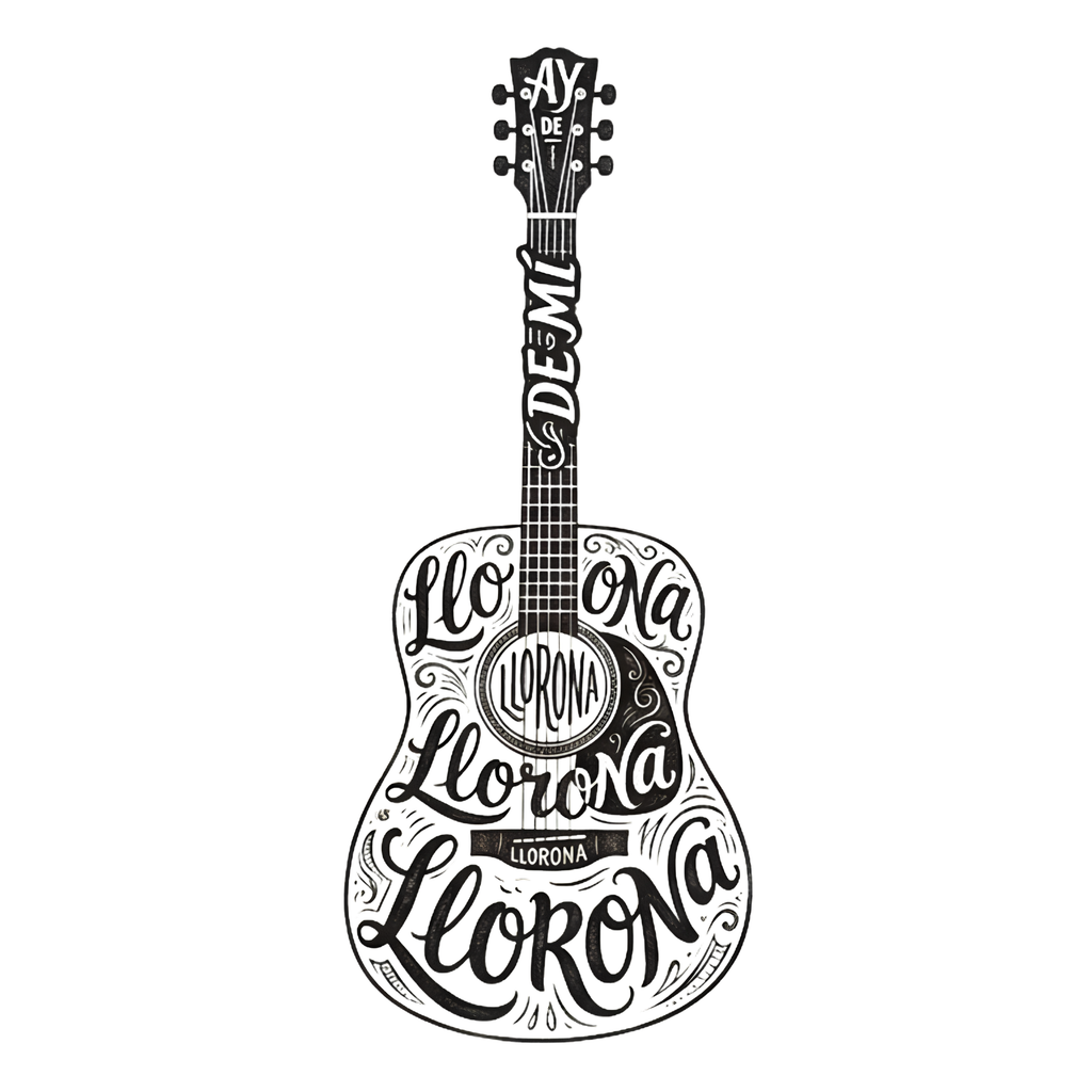 "La Llorona Guitar" T-Shirt