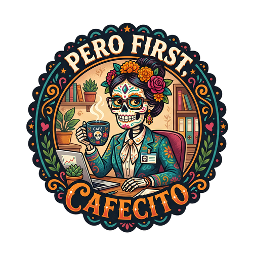 "Pero First, Cafecito" Women's Cut