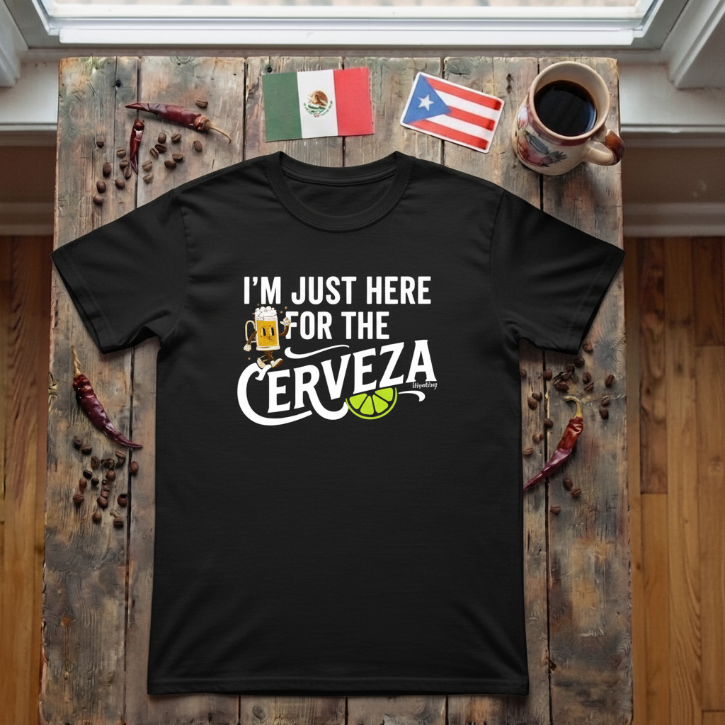 Black Cerveza T-Shirt