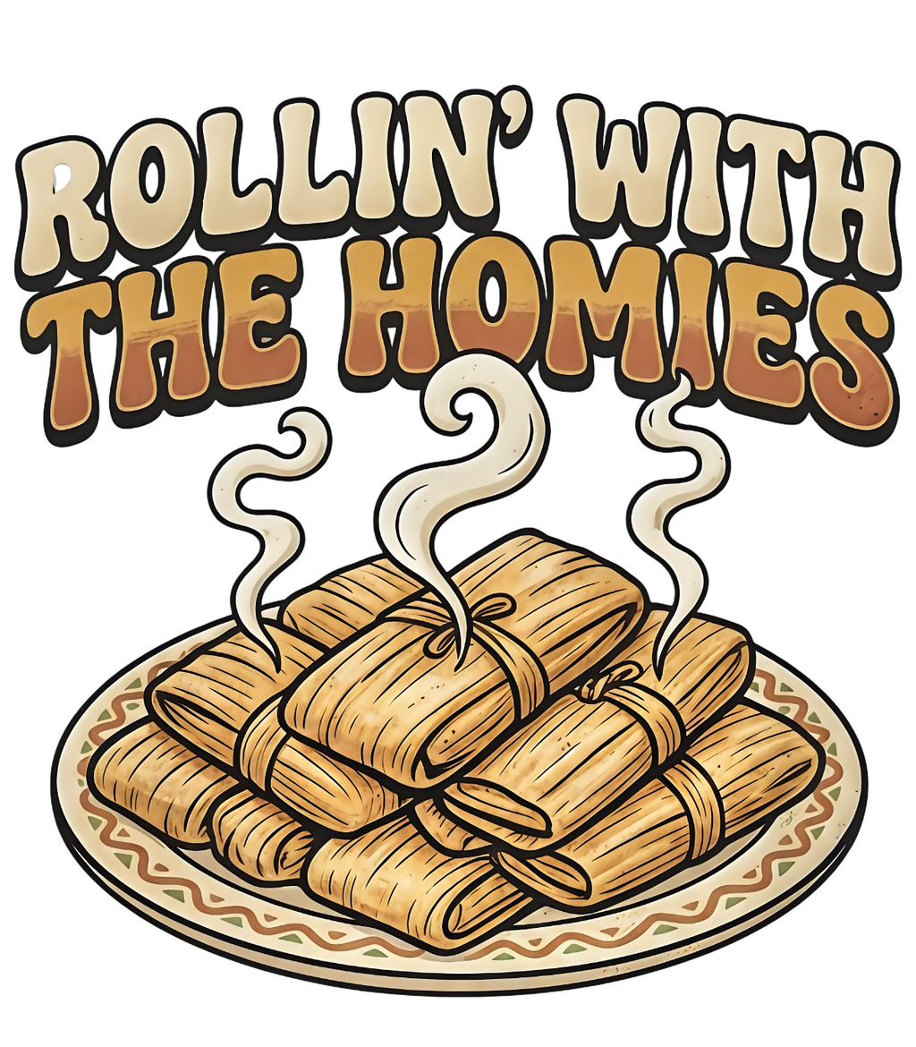 'Rollin' With The Homies' T-Shirt