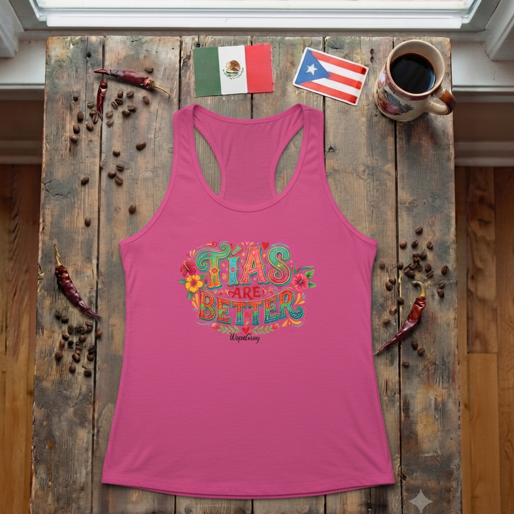 Tias Tank Hot Pink