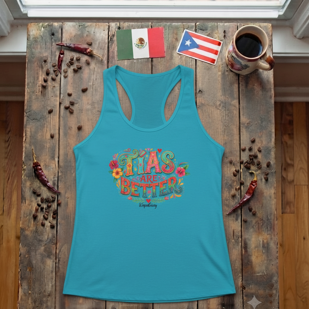 Tias Tank Tahiti Blue